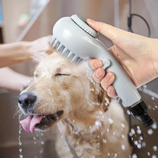 犬猫シャワー噴霧器ヘッドペット用品理髪ハンドヘルドバスブラシ