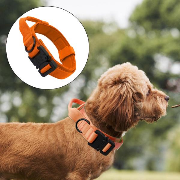 中型大型犬の子犬用に調整可能なハンドル付き犬用首輪の安全性｜stk-shop｜02