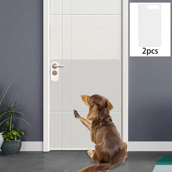 犬用スクラッチドアプロテクター家具用粘着ドアガードカバー右ドア83x55cm