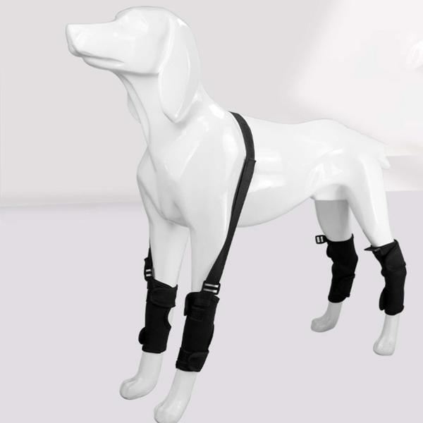 関節炎Lによる安定性の喪失のための犬用サポートブレースペットレッグジョイントラップ