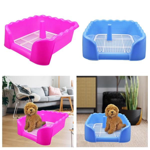 犬用トイレ 子犬 トイレ トレイ 屋内 屋外 ペット おしっこ トイレ 中型犬用 ブルー