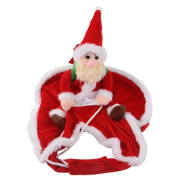 クリスマスコスチューム 着ぐるみ サンタ  ペット用 衣装 犬服 猫服 サンタクロース コスプレ 面白 クリスマス パーティー ペット ギフト｜stk-shop｜02