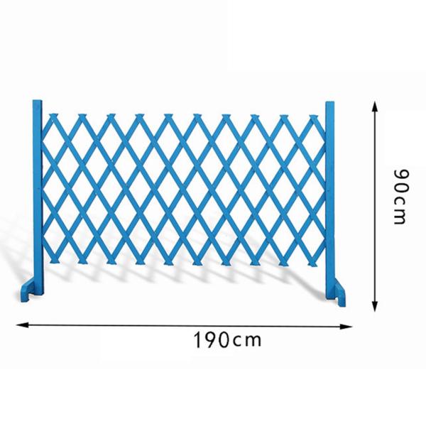 木製ドッグゲートドア拡張折りたたみフェンスアクセサリープロフェッショナル折りたたみ式190cmx90cmブルー