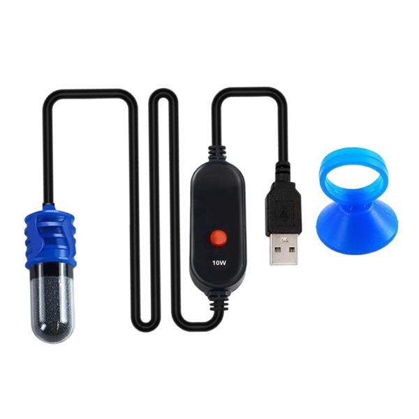 ミニ水族館ヒーター調節可能な USB 加熱ロッド水中サーモスタット｜stk-shop｜02