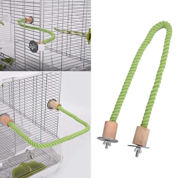 鳥ロープとまり木オウム トレーニング ケージとまり木インコ Conures オカメインコ 100 cm