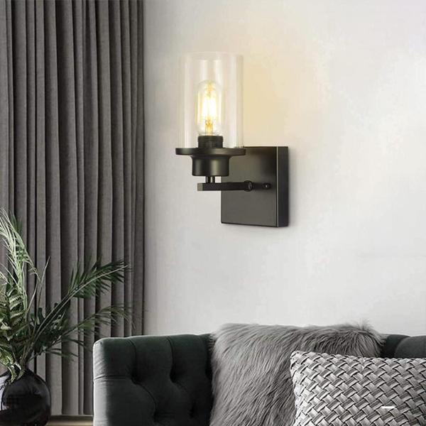 ガラス ランプ シェード ハンギング  カバー 装飾 ホーム リビング ルーム シャンデリア 12cmx15cm