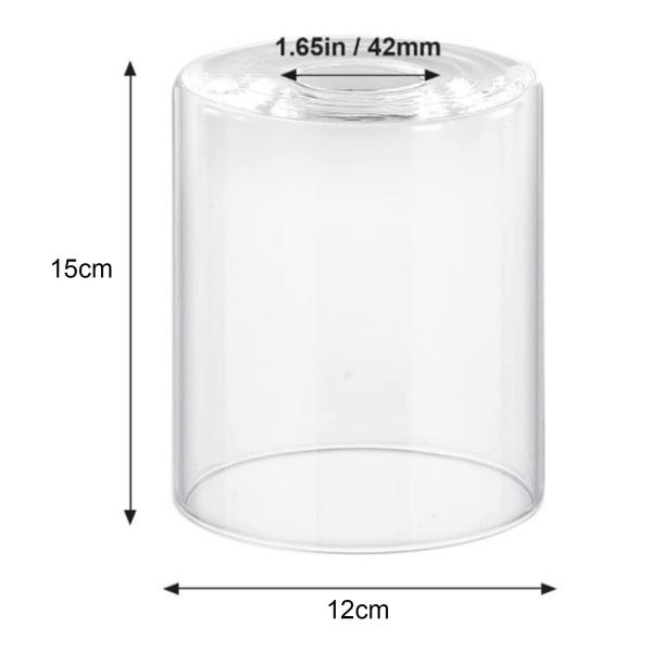 ガラス ランプ シェード ハンギング  カバー 装飾 ホーム リビング ルーム シャンデリア 12cmx15cm