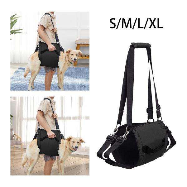 犬用リフトサポートハーネス 後ろ足用 ペット用品 犬の散歩 S 24x39cm
