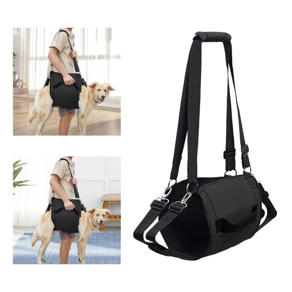 犬用リフトサポートハーネス 後脚用 ペット用品 犬の散歩用 M 29x58cm