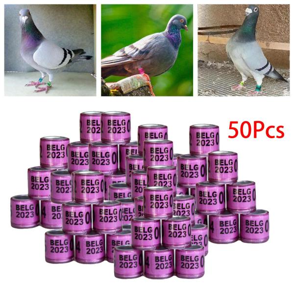 番号付きバンドを識別する ほとんどの成鳥用の鳩足バンド 家禽 アヒル 