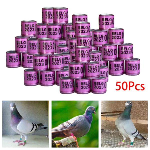 番号付きバンドを識別する ほとんどの成鳥用の鳩足バンド 家禽 アヒル 