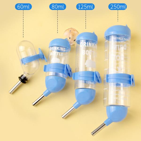 ハムスター水飲みボトルオウムペット用品ペット自動給水器 80ml