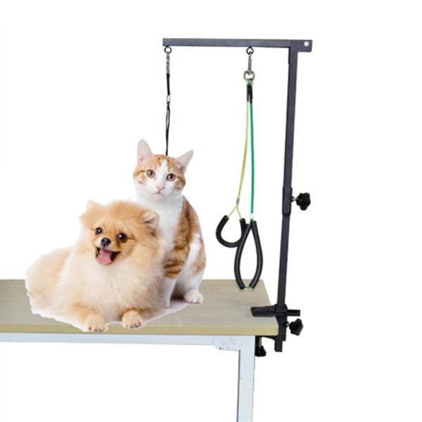 クランプ付き犬グルーミングアーム、ペットグルーミング用品、犬グルーミングテーブル、ペット折りたたみグルーミングテーブルスタンド犬猫用