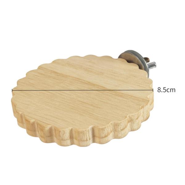 鳥止まり木スタンド オウム プラットフォーム 木の枝のおもちゃ コニュア小動物用 C