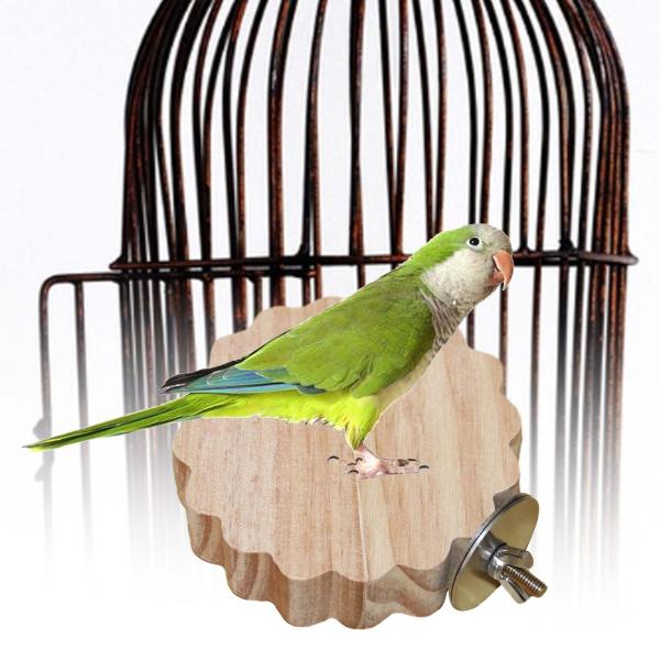 鳥止まり木スタンドプラットフォームエクササイズオウムスタンドラブバードセキセイインコフィンチプラムボッサム用
