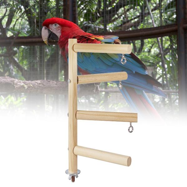 鳥の止まり木エクササイズ 小型中型オウム ハチドリ セキセイインコ用 4バー