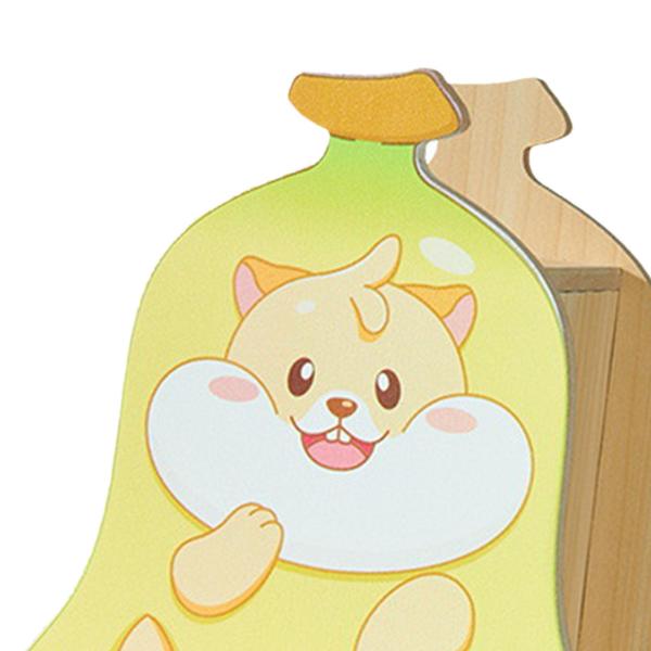 木製ハムスターハウス 隠れ家 小動物用小屋 チンチラ ハムスター レミング スタイル C