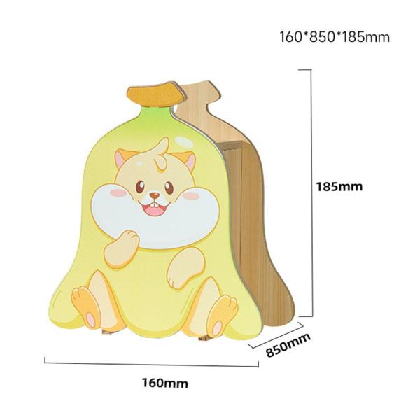 木製ハムスターハウス 隠れ家 小動物用小屋 チンチラ ハムスター レミング スタイル C