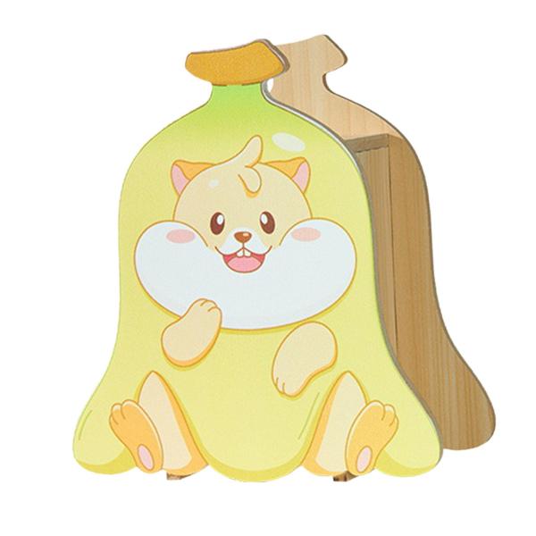 木製ハムスターハウス 隠れ家 小動物用小屋 チンチラ ハムスター レミング スタイル C