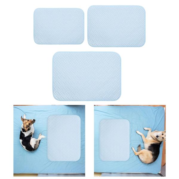 ペット用冷却マット 冷凍不要 ポータブル犬用冷却マット 猫用ベッド 犬用 S