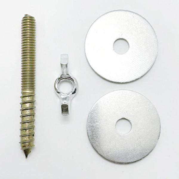 10x (M6*30) 金属ナットとネジ、鳥の止まり木を作るためのオウムスタンドラックシングルワッシャー
