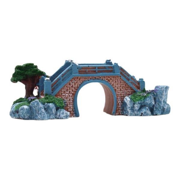 水槽橋 造園アクセサリー 工芸品 風景 置物 水族館装飾品 バルコニー 庭 庭用 リアルな橋