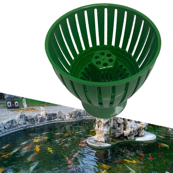 魚の池のスキマーバスケット 手間がかからず取り付け簡単 ゴミ葉コレクター 75mm