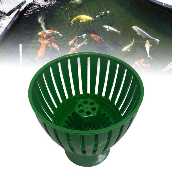 魚の池のスキマーバスケット 手間がかからず設置簡単 ゴミ葉収集器 90mm