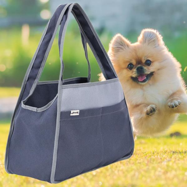 猫用ソフトサイドキャリア 旅行用 子猫用 小型・中型猫用 小型犬用 ブルー