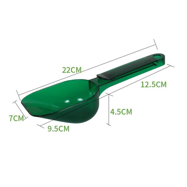 アイスキューブスクープ 業務用サービススクープ スナックスクープ フードサービング用 ウェディング グリーン