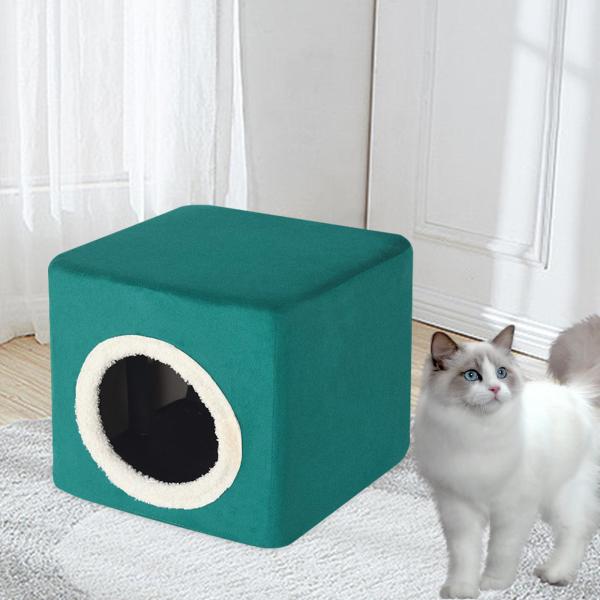 室内猫用キャットベッド 丈夫な猫用隠れ家 猫用キャットハウス 子猫用