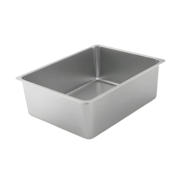 ステンレス製猫用トイレ ポータブル猫用トイレ 猫用砂箱 50cmx35cmx15cm