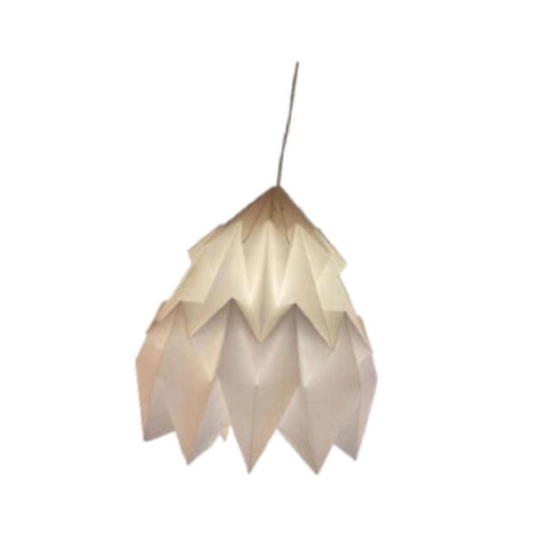 折り紙ランプシェード 折り紙天井ライトシェード 折り畳み式 モダン