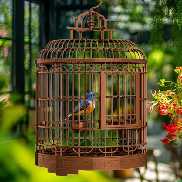 高級鳥かご 吊り下げフック オウムスタンド ケージ カナリア フィンチ インコ用 スタイル B