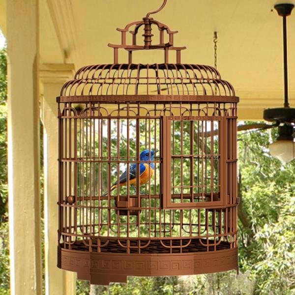 高級鳥かご 吊り下げフック オウムスタンド ケージ カナリア フィンチ インコ用 スタイル B