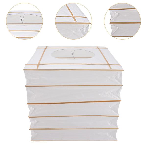 ペーパーランタンカバー 折りたたみ式吊り下げライトカバー クリエイティブな吊り下げペーパーランタンシェード 寝室 バー ダイニングルーム レストラン用