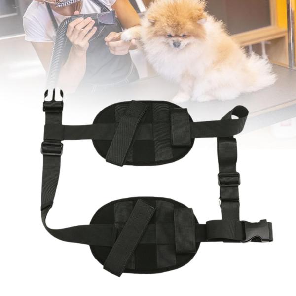 ヘアドライハーネス、ペットヘアドライヤースタンド、美容師用ホルター、グルーミングドライヤーサポート、ペットグルーミングネックストラップ、ペットドライヤ