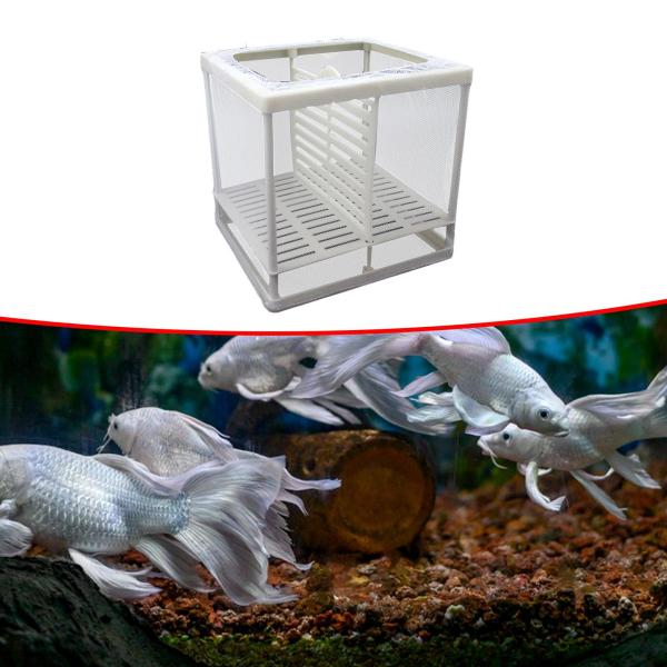 水槽隔離ネットセパレーター 水槽隔離グリッド 新生児稚魚グッピーS