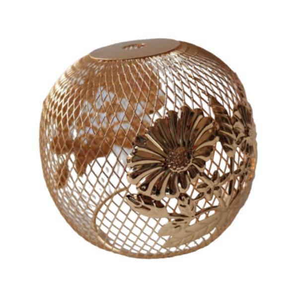 金属製ペンダントライトシェード ライトカバー シャンデリアシェード 天井ライトシェード ランプシェード ケージガード リビングルーム キッチン カフェ