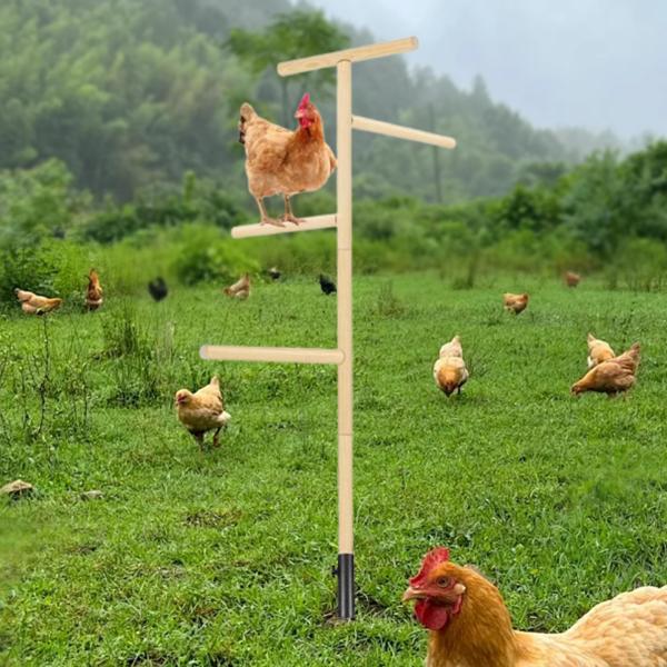 鳥の止まり木スタンド ひよこスタンド 組み立て簡単 鶏小屋