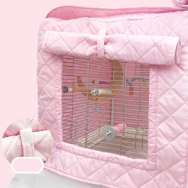 鳥かごカバー 遮光布 遮光カバー インコ ラブバード セキセイインコ用 S