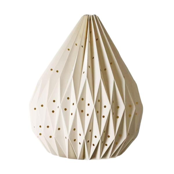 折り紙ランプシェード 装飾ペンダントライトシェード レストラン オフィス装飾用 直径30cm