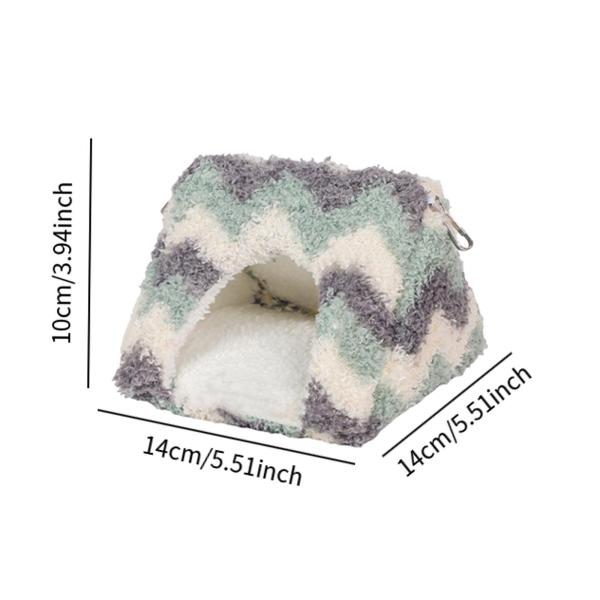 鳥の巣 ケージ用 鳥のテント 鳥のハンモック ハムスター ラブバード インコ用 S