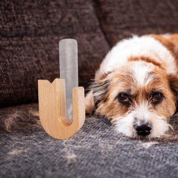 猫のひげジャー 冷蔵庫 ペット 犬の毛の保存 ペットのひげコレクター カラー A