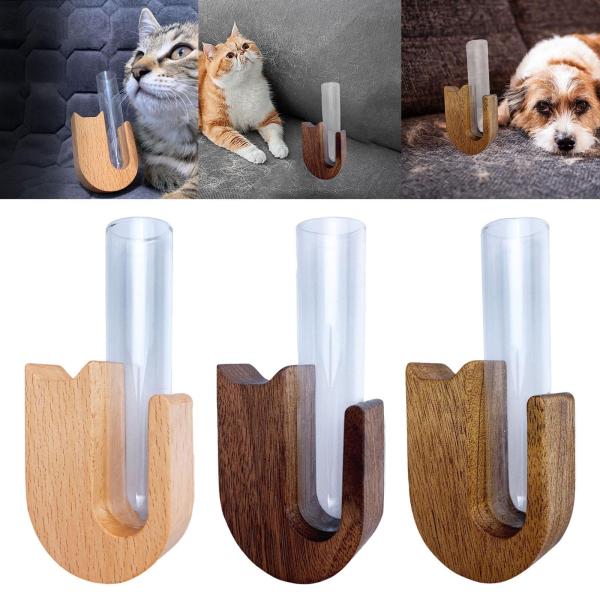 猫のひげジャー 冷蔵庫 ペット 犬の毛の保存 ペットのひげコレクター カラー A