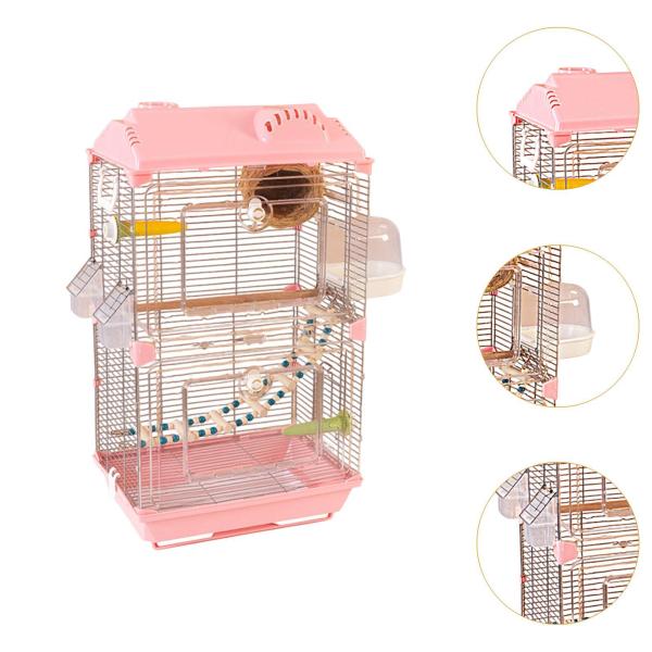 鳥のケージオウムのための大きな透明なアクリルオウムケージ