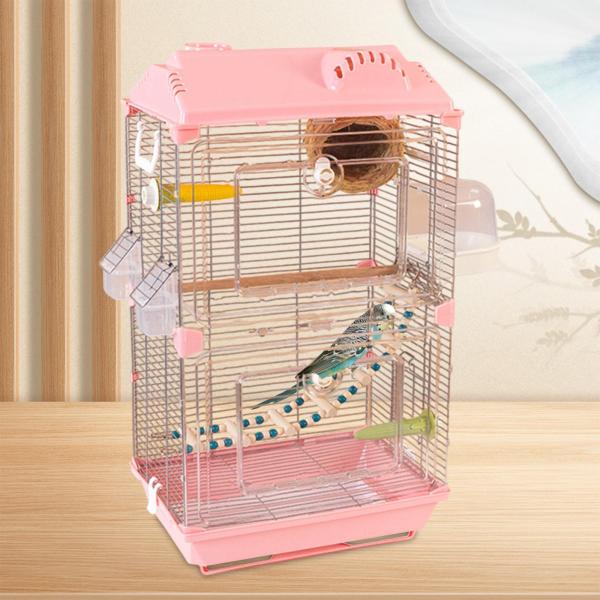 鳥のケージオウムのための大きな透明なアクリルオウムケージ