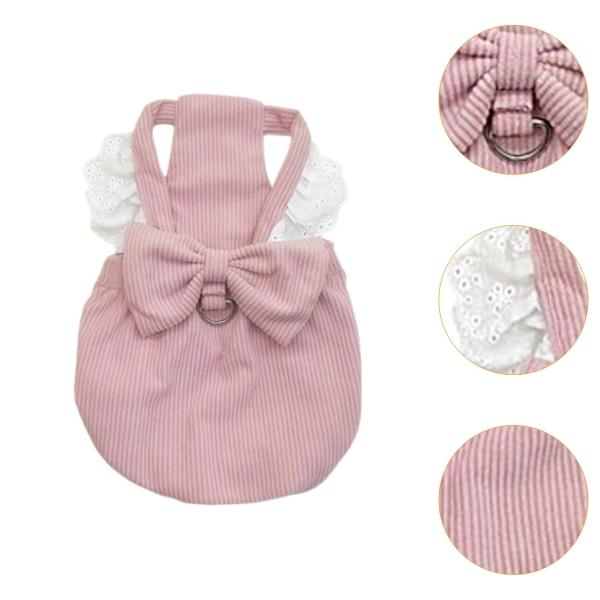 ペットドッグドレス犬の女の子のドレスペット服アパレルパークウォーキングトレーニングm