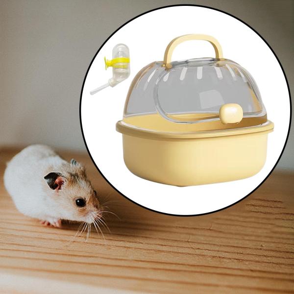 ハムスターキャリアケージはハリネズミのマウスのためのウォーターボトルと大きなボトル