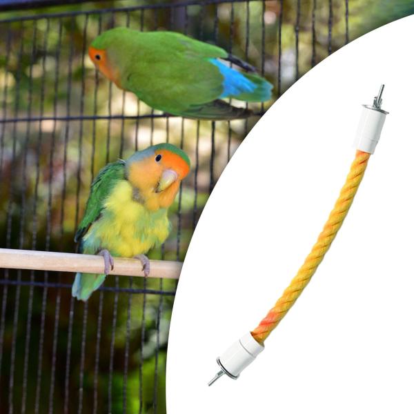 鳥かご用ロープパーチ インコ コニュア ラブバード用 25cm